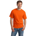 Hanes  Beefy-T  Adult 100% Cotton T-Shirt with Pocket